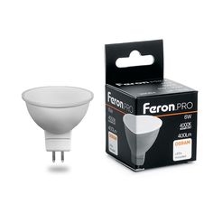 Лампочка светодиодная FERON LB-1606, 6Вт G53 230V 10 шт, 38084