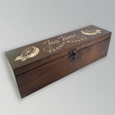Коробка для чайных пакетиков Бруталити фрукты, время чая, tea time, лимон - 63