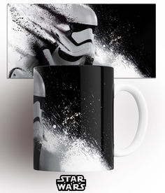 Кружка с принтом Звездные войны штурмовик star wars stormtrooper 330 мл No Brand