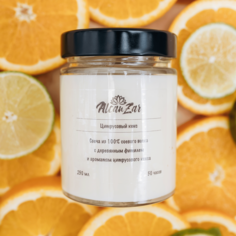 Ароматическая свеча из соевого воска 250 мл - Alcanzar - Цитрусовый кекс