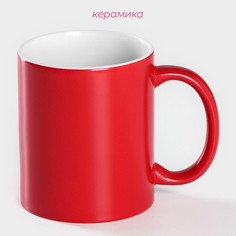 Кружка Бруталити Доляна Хамелеон 874341 320 мл цвет красный