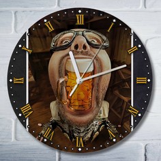 Настенные часы Бруталити УФ интерьерная - 1229