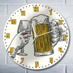 Настенные часы Бруталити УФ интерьерная - 1231