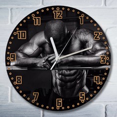 Настенные часы Бруталити УФ Спорт бокс - 1219