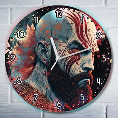 Настенные часы Бруталити УФ игра Ragnarok - 1405