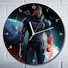 Настенные часы Бруталити УФ игры Mass Effect 3 - 6215