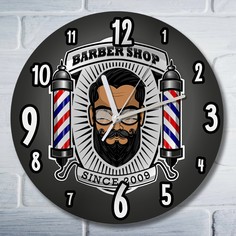 Настенные часы Бруталити барбершоп - 145