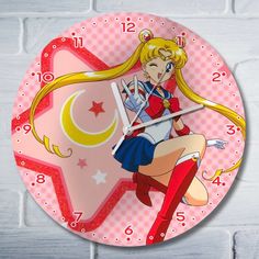 Настенные часы Бруталити УФ аниме Sailor Moon Crystal - 5099