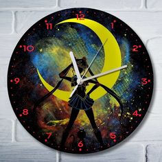 Настенные часы Бруталити УФ аниме Sailor Moon Crystal - 5104