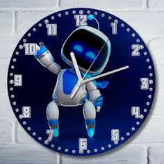 Настенные часы Бруталити УФ игры Astro Bot VR - 6558