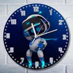 Настенные часы Бруталити УФ игры Astro Bot VR - 6559
