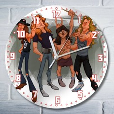 Настенные часы Бруталити УФ музыка Metallica - 3797