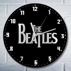Настенные часы Бруталити УФ музыка The Beatles - 3708