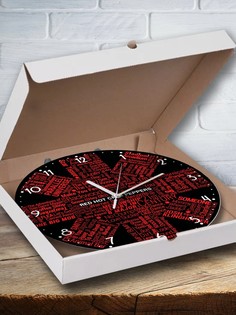 Настенные часы Бруталити УФ музыка рок rhcp red hot chili peppers рхцп - 3193