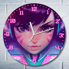Настенные часы Бруталити УФ игры Overwatch 5013