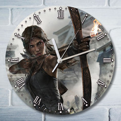 Настенные часы Бруталити УФ игры Tomb Raider Definitive Edition 5073