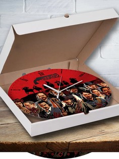 Настенные часы Бруталити УФ игры Red Dead Redemption - 4309