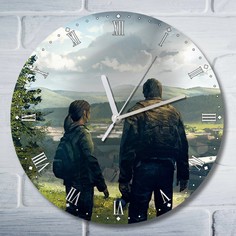 Настенные часы Бруталити УФ игры the last of us 2 одни из нас 2 - 4302