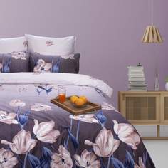 Постельное белье Cleo 2 спальное полисатин Art Color