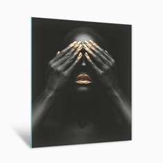 Картина на стекле Postermarket Золотой макияж AG 40-154 40х50 см