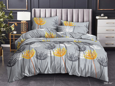 Постельное белье Cleo 1.5 спальное полисатин Art Color