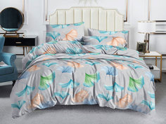 Постельное белье Cleo 2 спальное полисатин Art Color