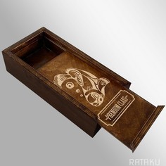 Шкатулка для счета Бруталити из дерева - 30