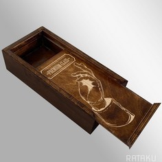 Шкатулка для счета Бруталити из дерева - 66
