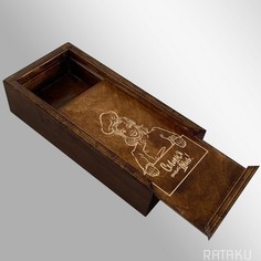 Шкатулка для счета Бруталити из дерева - 22