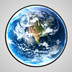 Настенный светильник ImperiumLoft COSMOS EARTH D60 208936-23