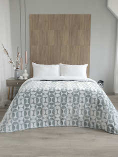 Плед плюшевый Tessolo Home Полукруг 220х240 большой мятный MV103361/11MITH