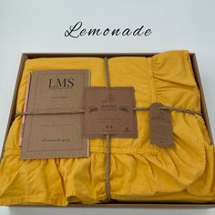 Комплект постельного белья LIMASSO HOME CONCEPT евро EXLUSIVE желтый