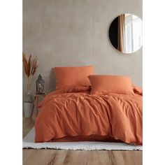 Комплект постельного белья LIMASSO HOME CONCEPT евро PARADISSO оранжевый
