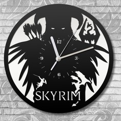 Настенные часы Бруталити деревянные бесшумные игры - 160