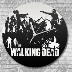 Настенные часы Бруталити деревянные бесшумные