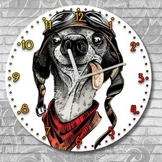 Настенные часы Бруталити УФ животные - 72