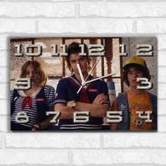 Настенные бесшумные часы Бруталити ОСП сериалы stranger things - 1009 Г
