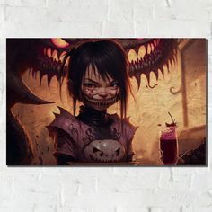 Картина ОСП игры Mortal kombat Милина 1691, интерьерная на рельефной доске No Brand
