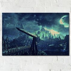 Картина ОСП Игры Dark Souls 3 14150, интерьерная на рельефной доске No Brand