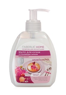 Мыло Faberlic для кухни устраняющее запахи Бархатная орхидея, 300 мл