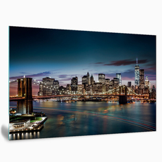 Картина Postermarket Бруклинский мост AG 50-06, 50х70 см на стекле