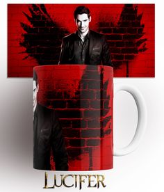 Кружка с принтом Люцифер lucifer 330 мл No Brand