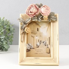 Фоторамка 10х15 см Древовидные пионы 16,1х3,7х24,1 см No Brand