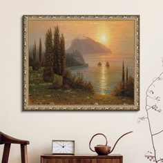 Картина на стену Крымская панорама, 47х57 см, May 8890 Графис