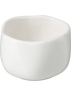 Соусник Kunstwerk Eggshell фарфоровый 120 мл белый