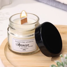 Свеча ароматическая апельсин и черный перец 10133227 100 мл Богатство Аромата