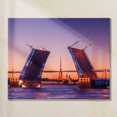 Картина на стекле Postermarket Санкт-Петербург AG 40-252, 40х50 см