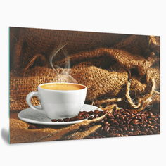 Картина на стекле Postermarket Ароматный кофе AG 50-58, 50х70 см