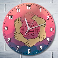 Настенные часы Бруталити УФ музыка Linkin Park 3718