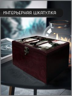 Шкатулка интерьерная Бруталити 22x17x12 см Цветы пионы 14